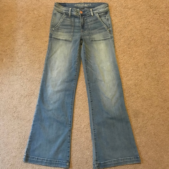bell bottoms american eagle